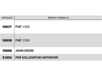 Braccio terzo punto meccanico C2 e C3 filetto M40x3 completo - 50038