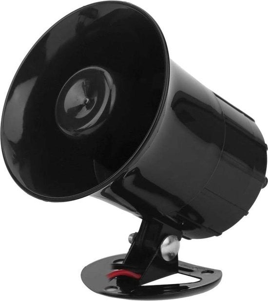 Altoparlante di Auto 3 Tonali Alto 12V 30W Sirena Elettronica di Avviso per Motocicletta con Alta Qualità