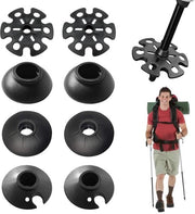 Piedini in gomma 8 pezzi - Punte antiscivolo - Materiale in plastica duraturo - Supporto per camminare - Fitness e Outdoor - Progettazione minimalista - Tappi per scarpe