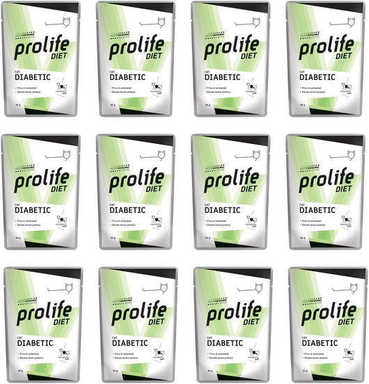 Offerta 12 bustine - Prolife Cat umido diabetic - 85 Gr.