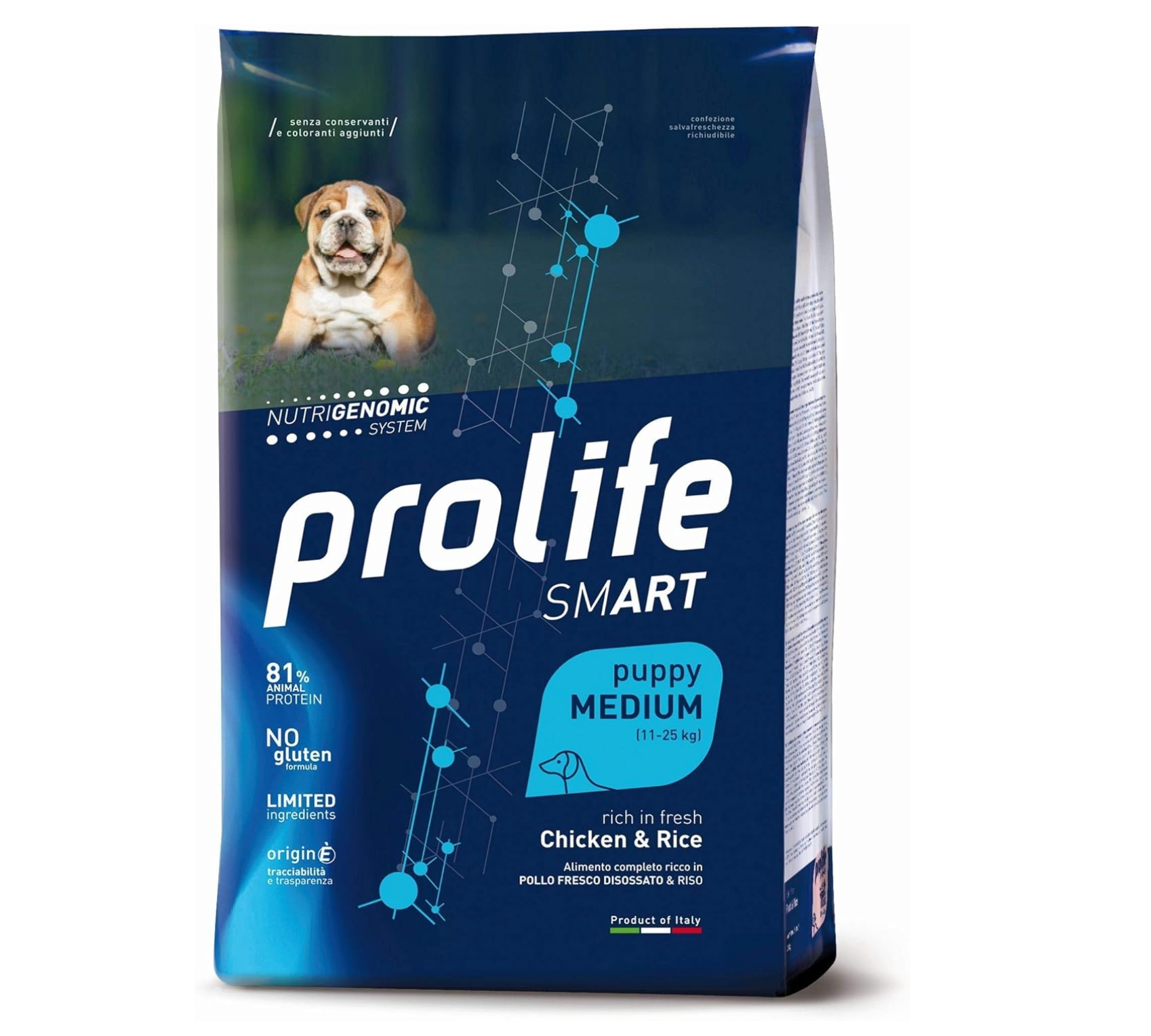Prolife Smart Puppy Medium Pollo E Riso 10 kg