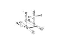 Gruppo attacco 3 punti completo FIAT KUBOTA ISEKI - 50306