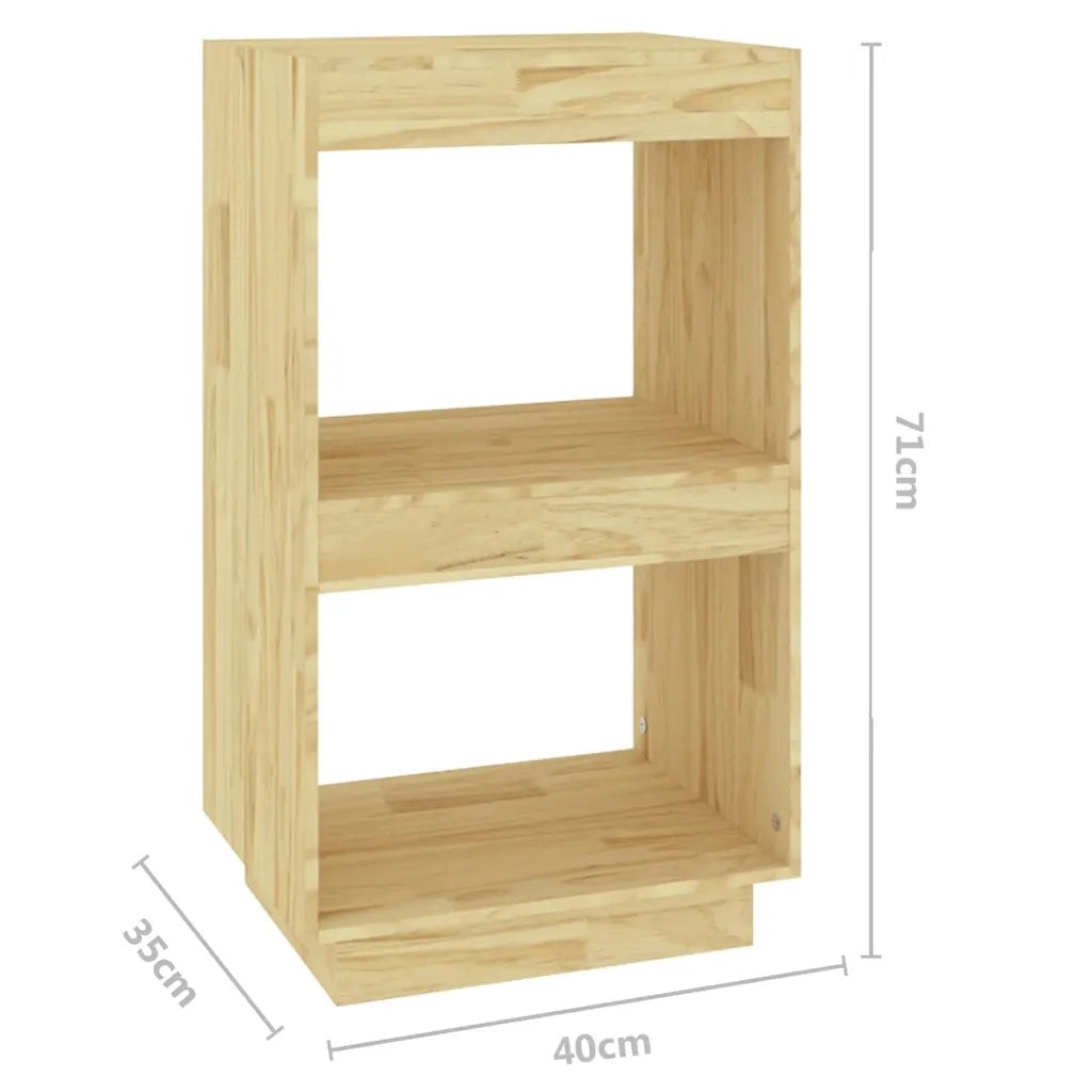 Libreria 40x35x71 cm in Legno Massello di Pino 810839
