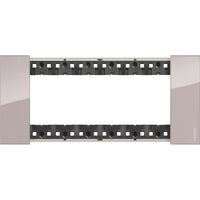 Placca Bticino Living Now 6 moduli colore Aura KA4806DM