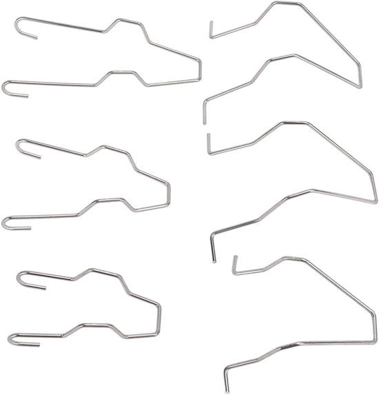 Set di Clip per Lampadine Auto in Acciaio Inossidabile da 6 Pezzi