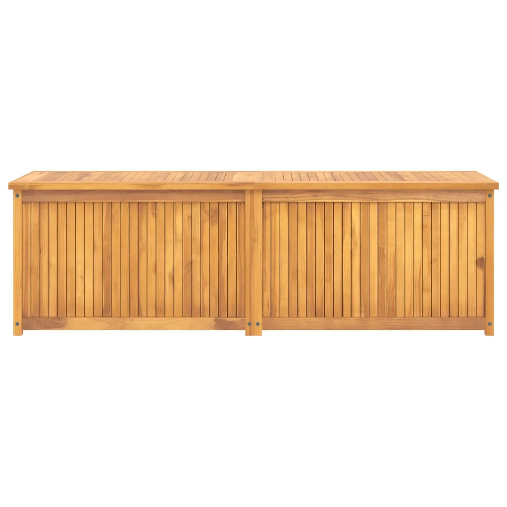 Cassa da Giardino 175x50x55 cm in Legno Massello di Teak 318734