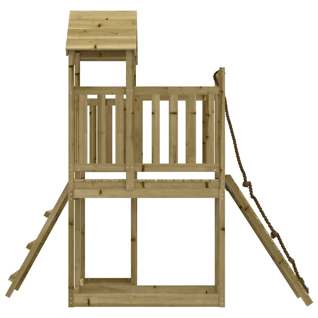 Casetta con Arrampicata in Legno di Pino Impregnato 3155833