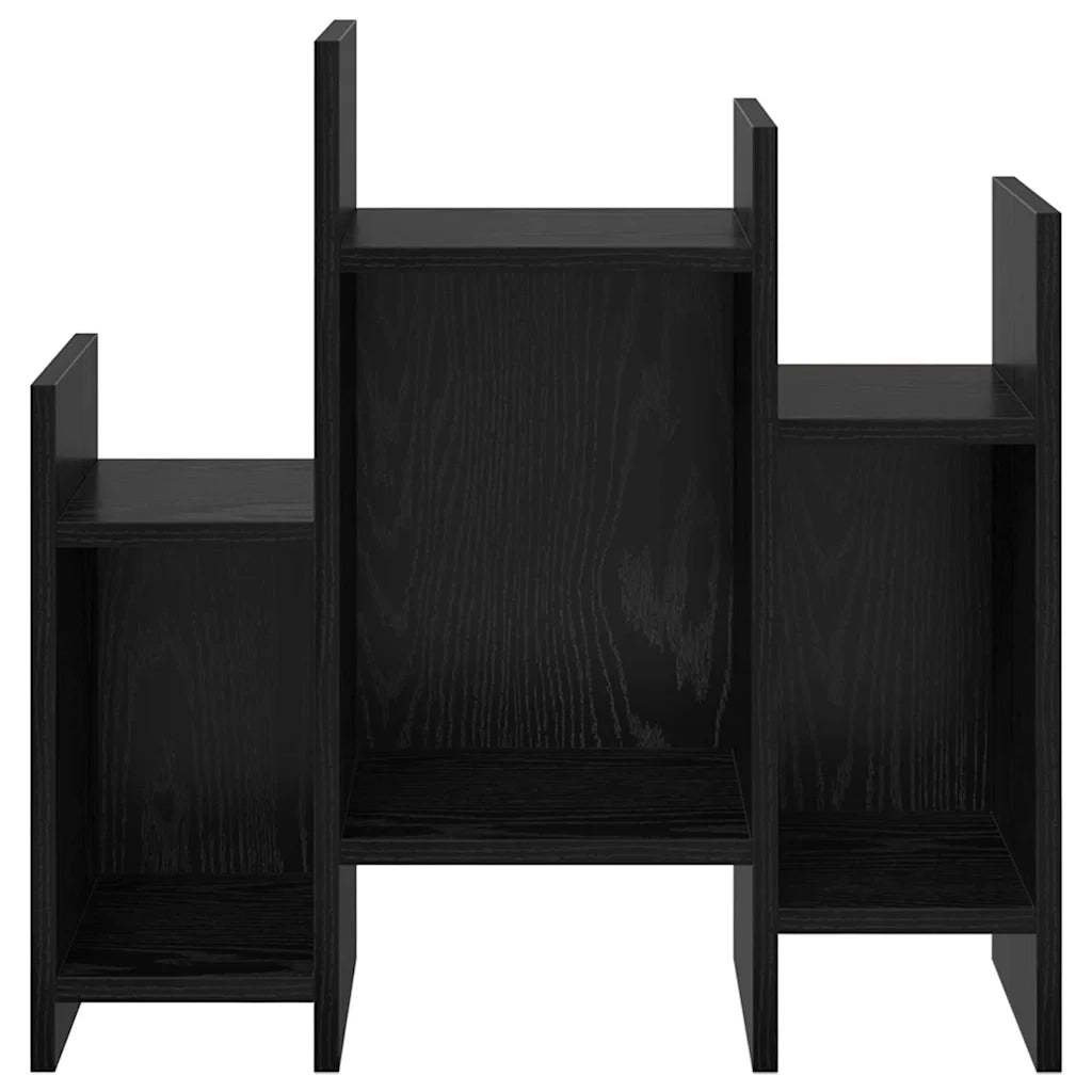 Mobile laterale Rovere Nero 60 x 26 x 60 cm Legno multistrato 875133