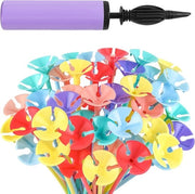 Decorazioni per feste 50 pezzi - Sostegni per palloni in plastica con bicchiere e pompa - Per matrimonio compleanni festa vacanza decorazione palloncini