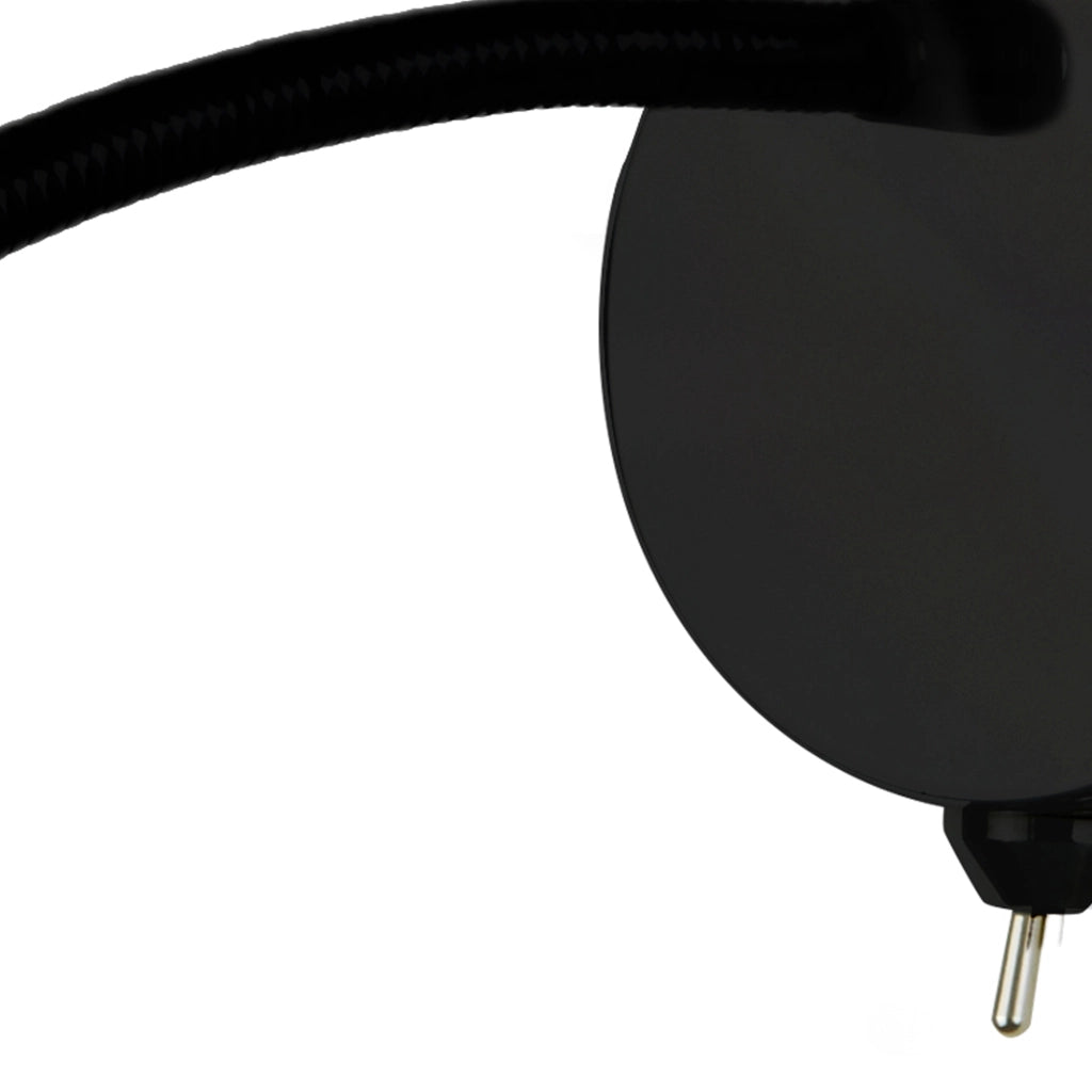 Applique Contemporanea Flexy Acciaio Nero Led 0,75W