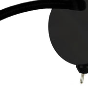 Applique Contemporanea Flexy Acciaio Nero Led 0,75W