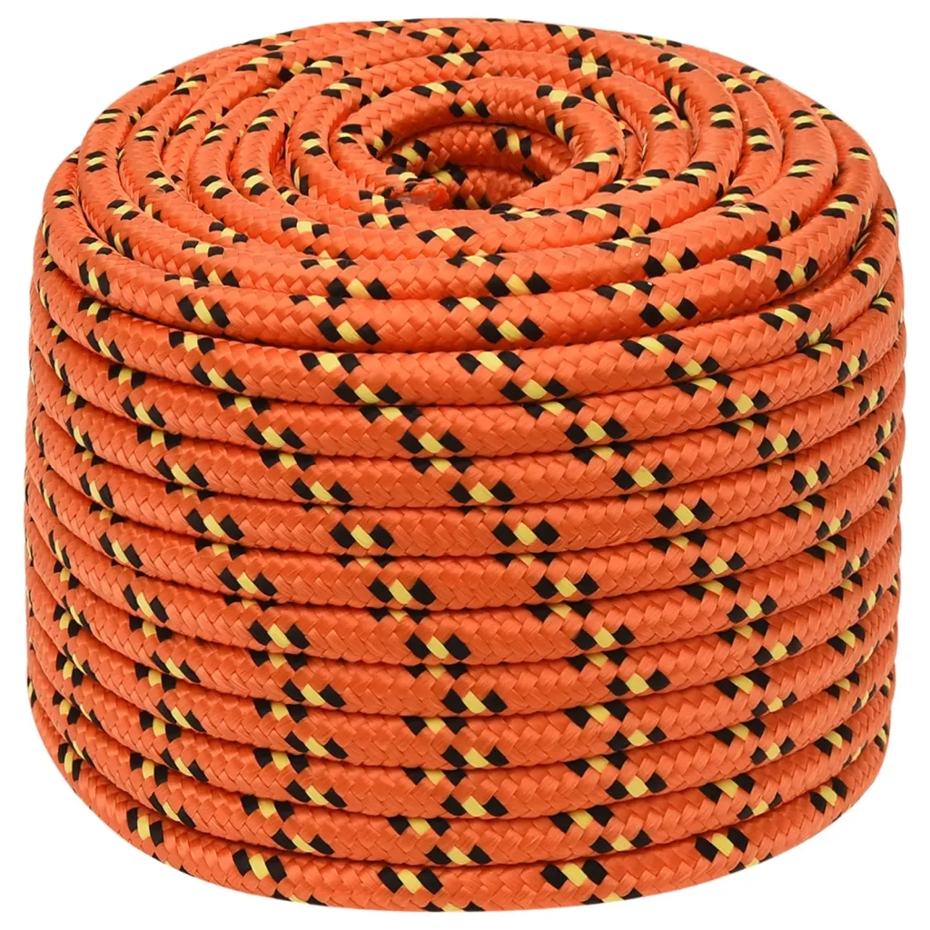 Corda | Fune per barca Arancione 14 mm 250 m in Polipropilene