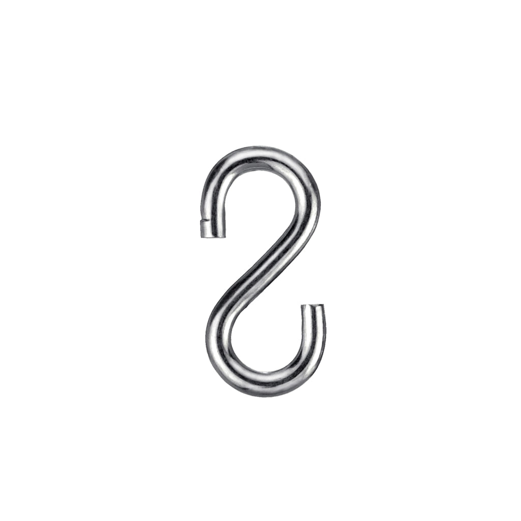 Ganci a "S" aperti 4,8x50 mm. - 4 pz.