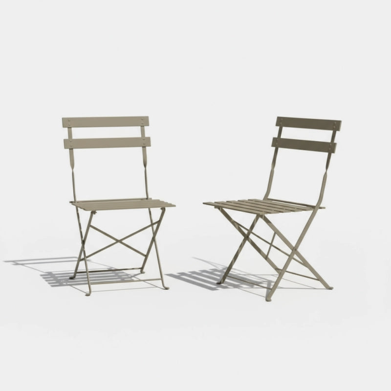 Set di 2 sedie pieghevoli BISTROT - Talpa