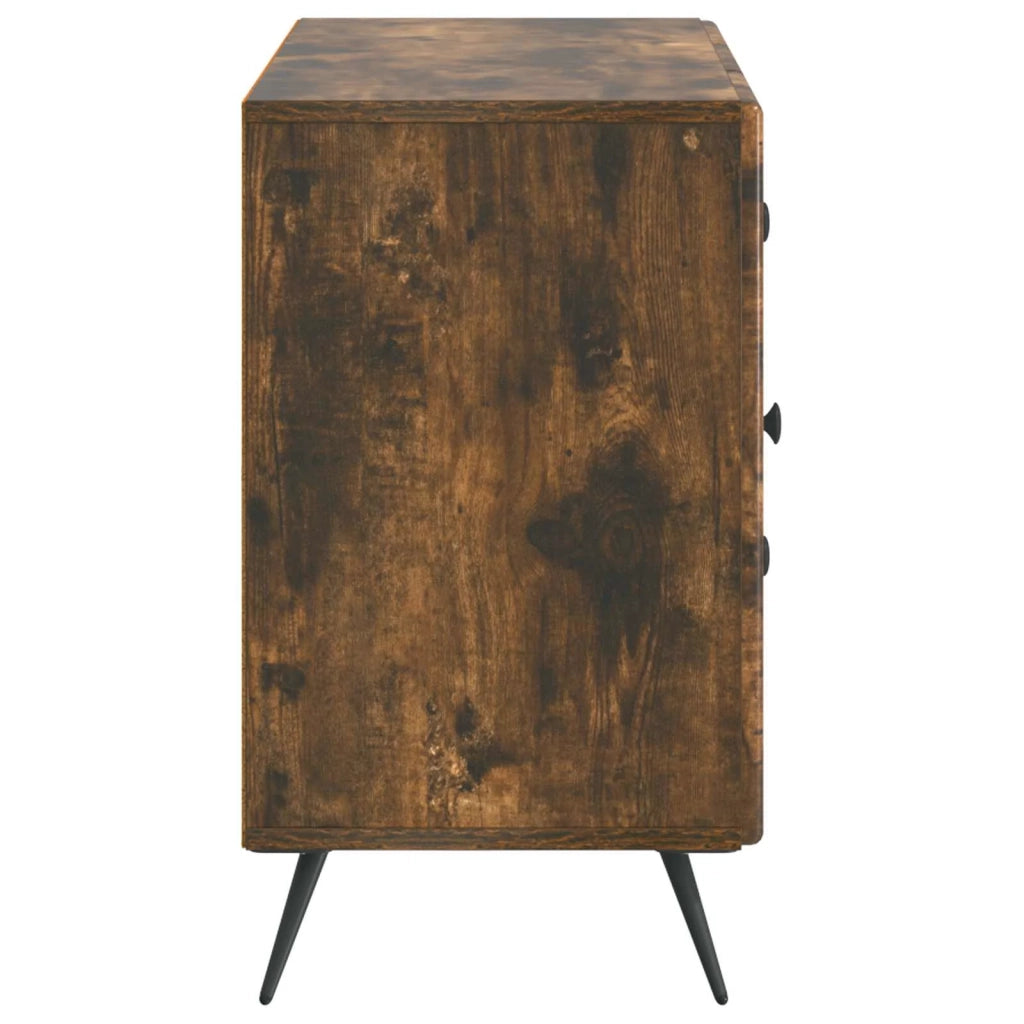 Credenza Rovere Fumo 89 x 34,5 x 60 cm Legno ingegnerizzato 895580