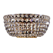 Maytoni applique contemporanea Basfor 2 luci E14 oro metallo cristalli