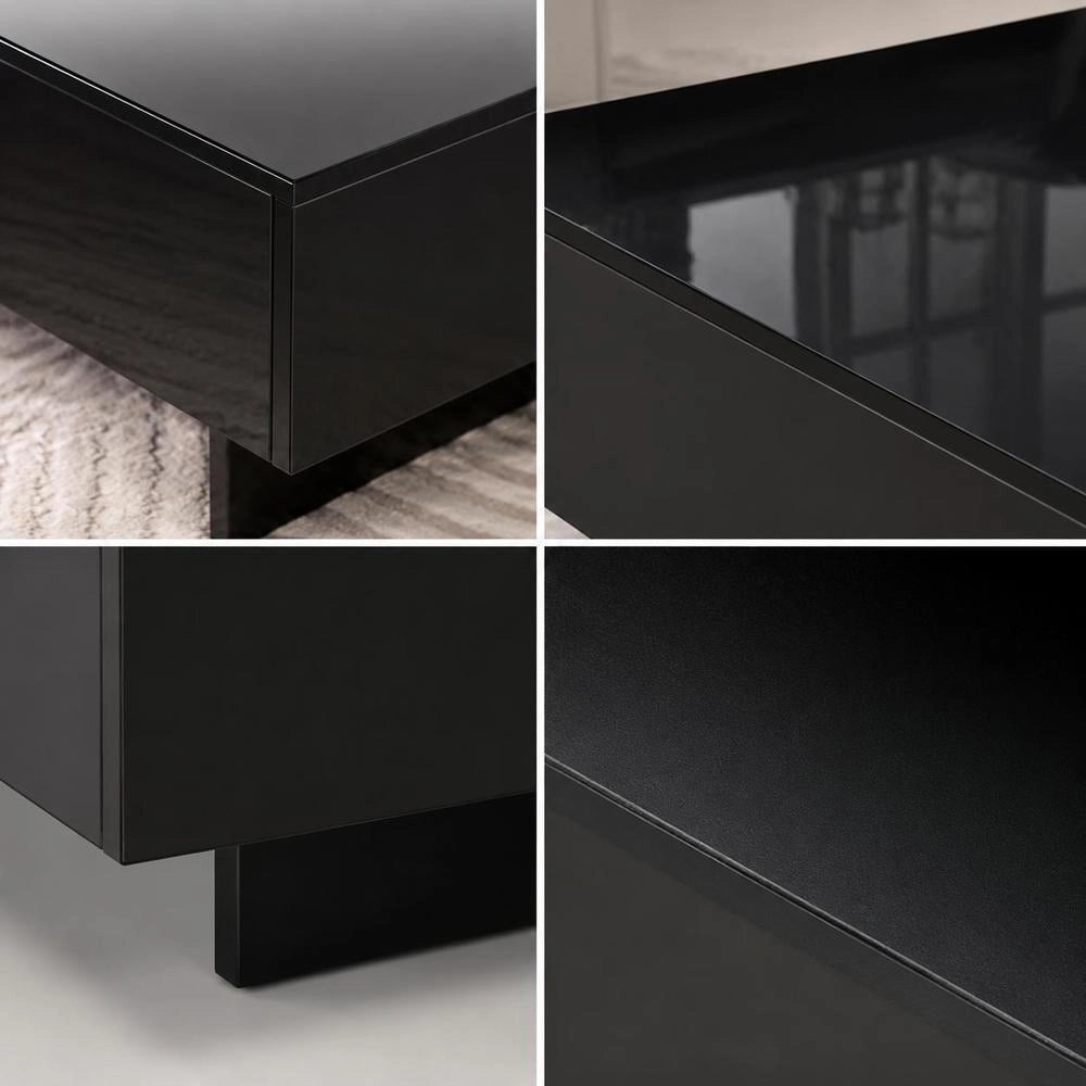 Coffee Table High-gloss Black