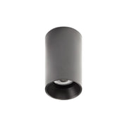 Faro Barcelona - Lampada plafoniera Stan GU10 max 5W - Metallo Verniciato, Installazione a Soffitto, lampadina esclusa - Nera