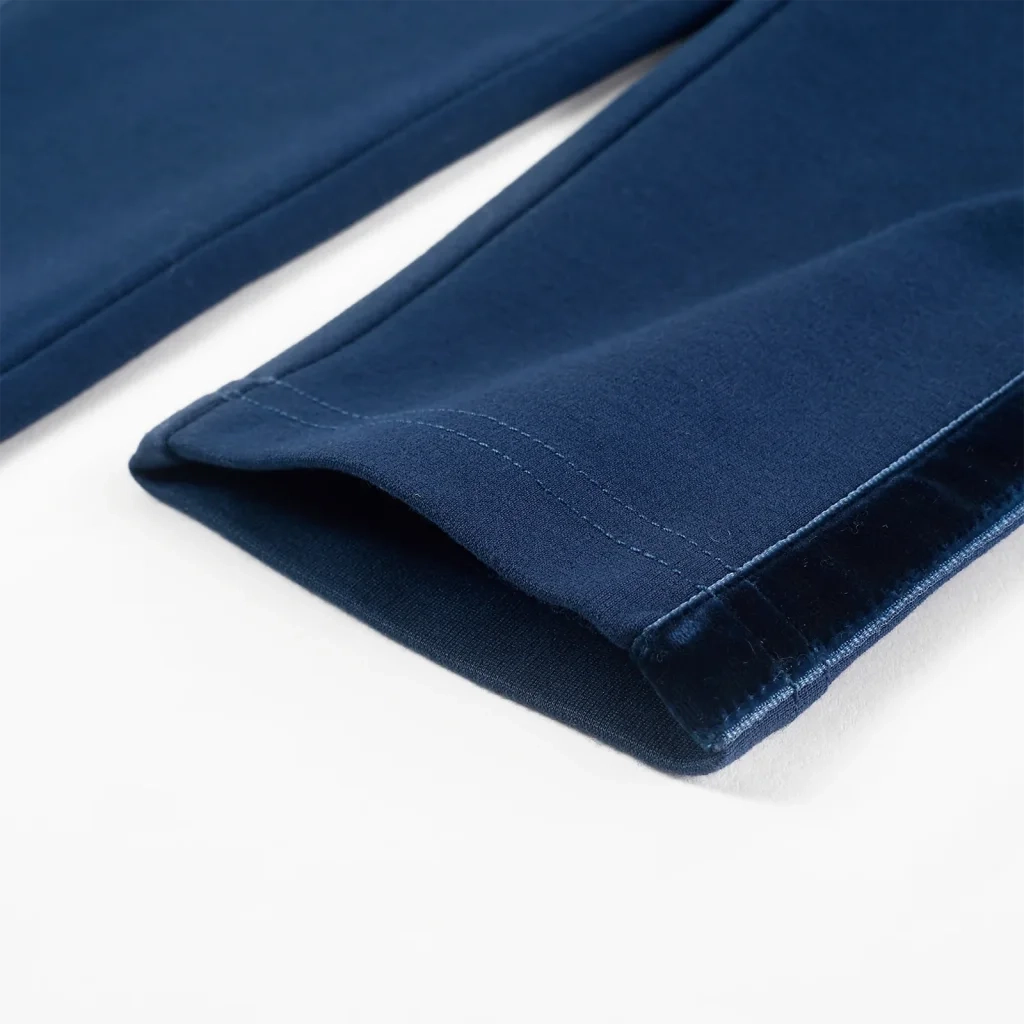 Pantaloni per Bambini con Finiture Nere Blu Marino 104 CFW8790415
