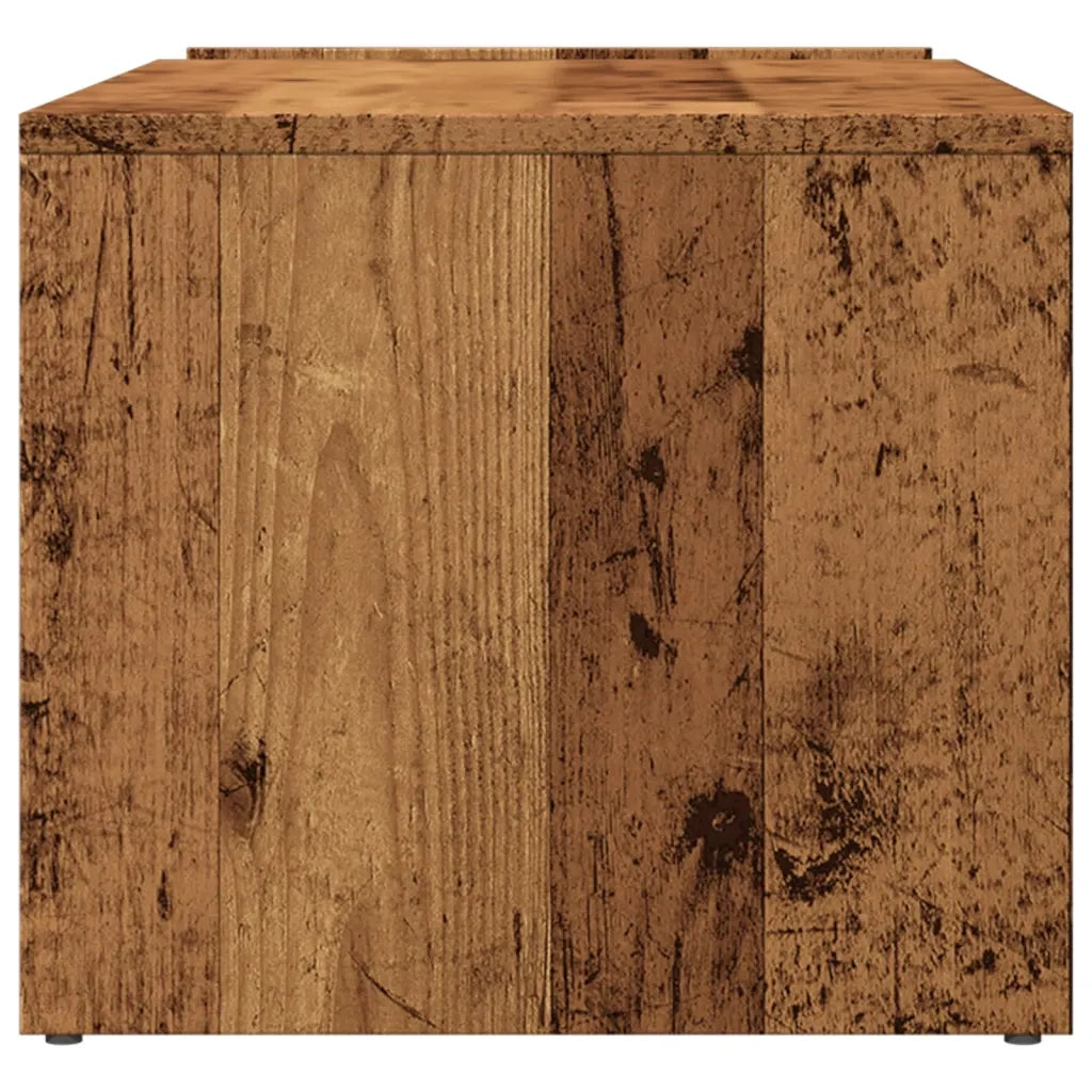 vidaXL Tavolino da Salotto Legno Antico 90x45x35 cm in Truciolato