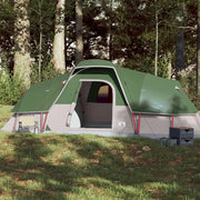 Tenda Familiare a Cupola per 11 Persone-Tenda da campeggio Verde Impermeabile