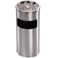 Cestino Gettacarte Posacenere Ø21 cm in Acciaio per Interno Esterno