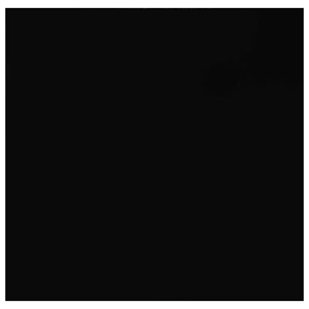 Scaffali a Parete 4 pz Nero Lucido 23x23,5x3,8 cm in MDF cod mxl 62369