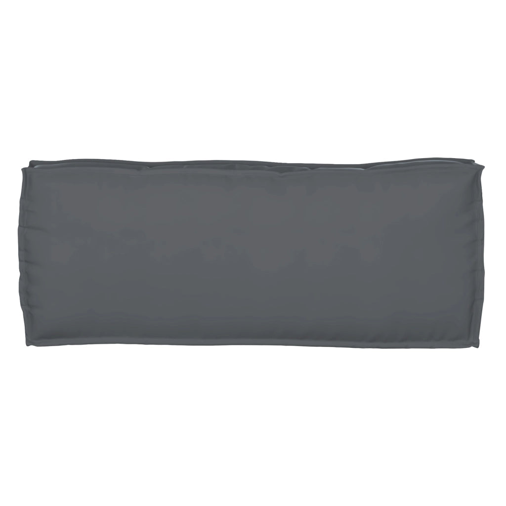 Cuscini per panca 2 pezzi Antracite 100x40x8 cm Tessuto Oxford