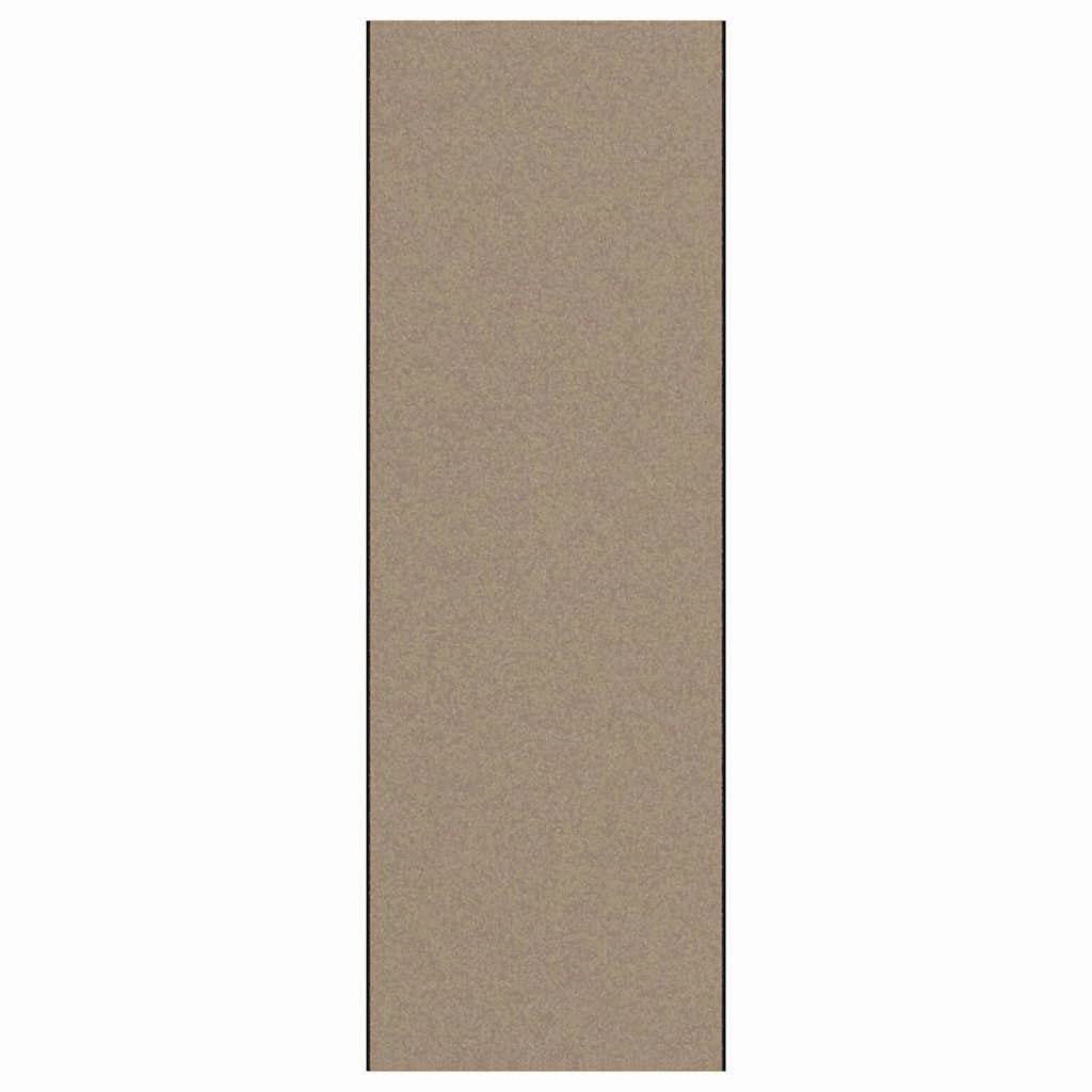 Zerbino d'ingresso rettangolare 120 x 350 cm antiscivolo elegante per interni poliammide beige 02_0057989