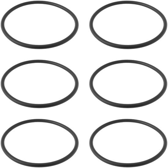 Filtro per piscina O-ring 6 pezzi - R172009 - Compatibile con Rainbow 300/302/320 - Diametro esterno 10,5 cm - Materiale gomma - Alta durata - Anello filtro