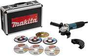 MEULEUSE MAKITA 125MM 720W ANTI-REDEMARRAGE+COFF ALU+KIT - GA5030RSP6