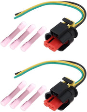 Set di 2 Bobine Plug Harnas con Connettori Crimp in Rosso