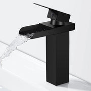 Kraan per doccia in stile a cascata, con uscita di 140 mm, in acciaio inossidabile.