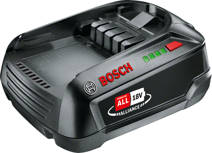 Batteria Bosch Hobby home & garden 18V 2,5 ah 1600A005B0