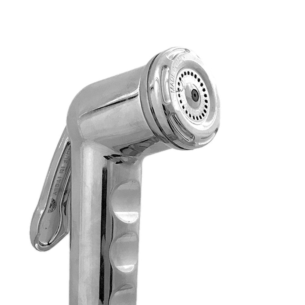 Idroscopino e shut off ariel cromato due prodotti in uno con gancio e flessibile