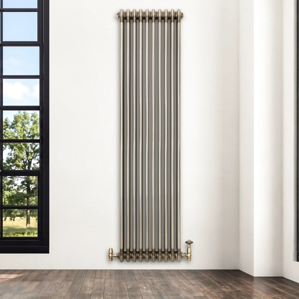 Radiatore 3 Colonne Verticale Metallo Grezzo 1800x470 mm