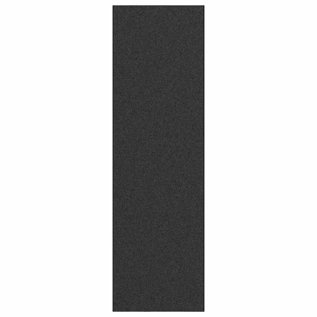Tappetino Antracite e Nero 120 x 400 cm Polipropilene e vinile 4100770