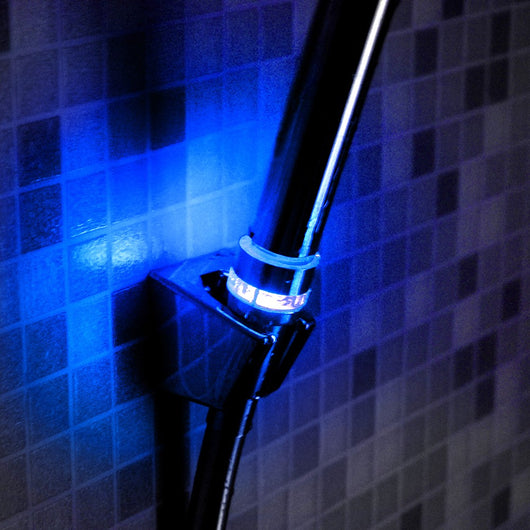 Flessibile argentato con led multicolore in pvc