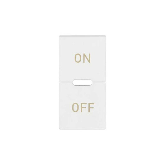 19531.20.B Tasto 1M Simboli On e Off Bianco Arkè