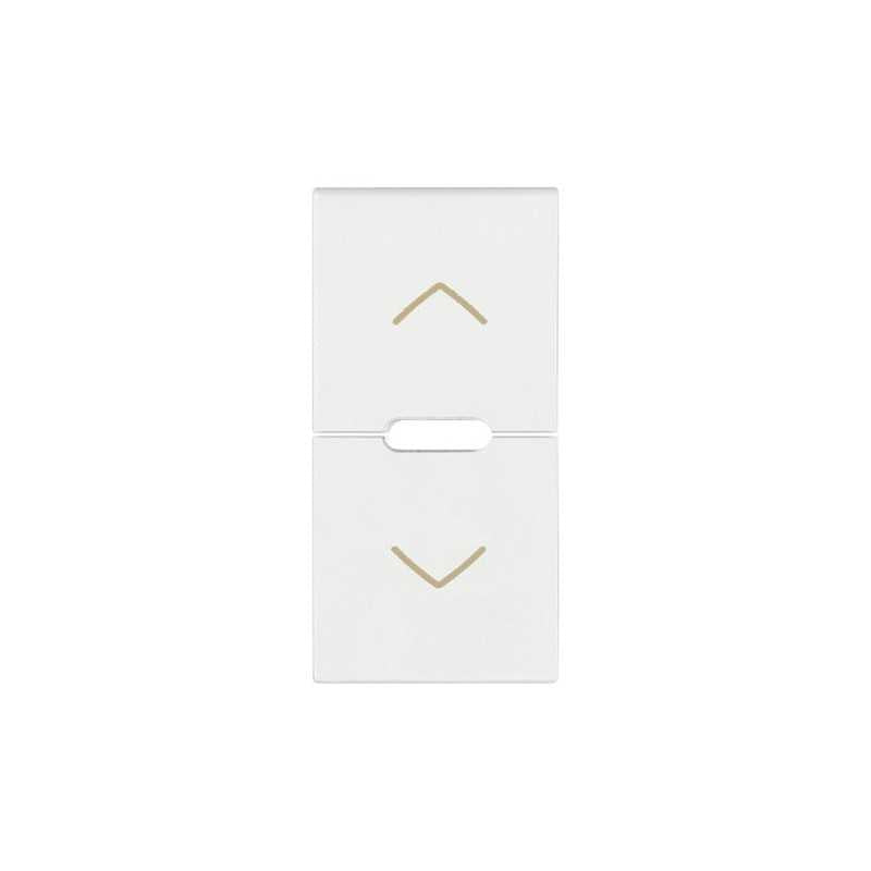 19531.21.B Tasto 1M Simbolo Frecce Bianco Arkè