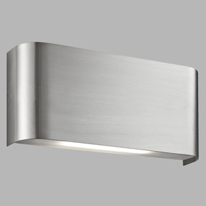 Applique Moderna Match Box Alluminio Cromo Policarbonato Led 10W