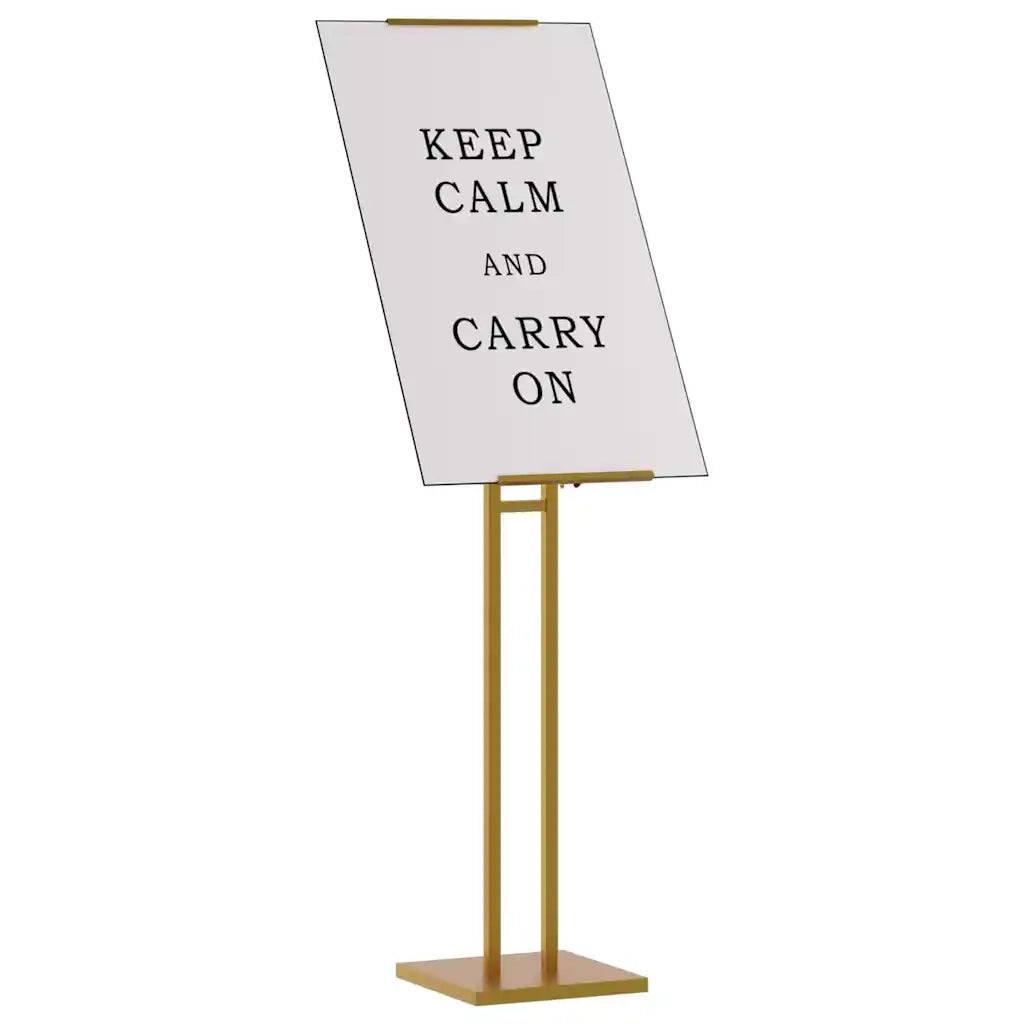 Espositori per Fiere Oro 26,5 x 26,5 x 150 cm Acciaio CFW5595944