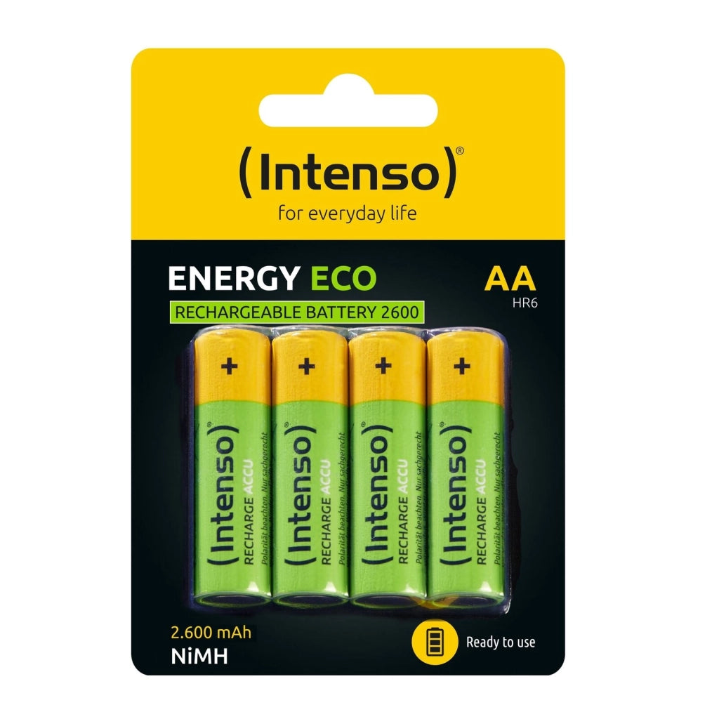 Intenso 7505624 batteria per uso domestico Batteria ricaricabile Stilo AA Nichel-Metallo Idruro (NiMH)