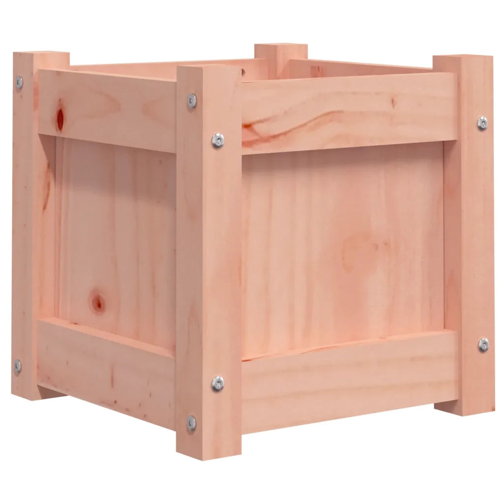 2 pz Fioriere | Cassetta per fiori | Vaso da Giardino in Legno Massello di Douglas
