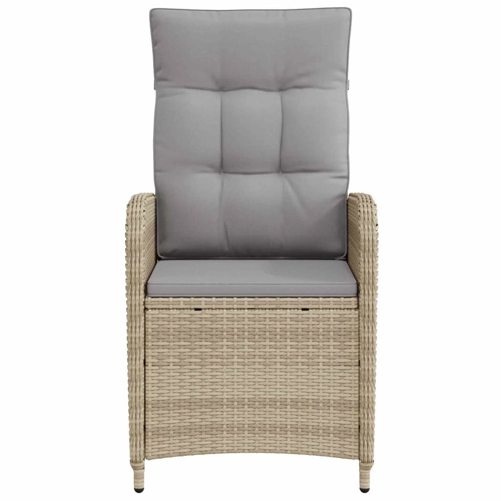 Sedia da giardino reclinabile con cuscino 57 x 63 x 112 cm 42027154