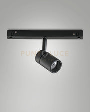ERMES SPOT 3000K 6W 530lm 48V PER SISTEMA BINARIO 24°dimmerabile dali NERO