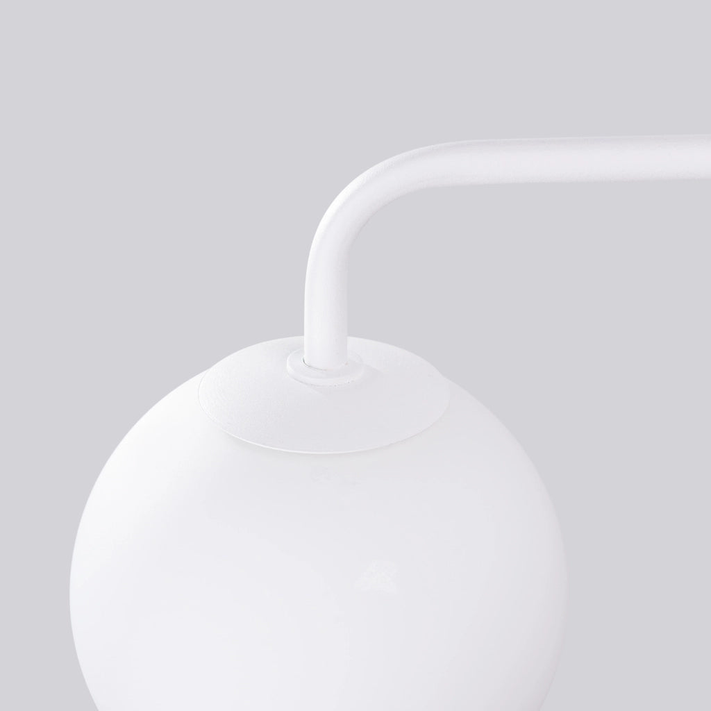 Applique bianca sfera vetro 1xG9 8W Kosmos PureLume