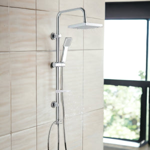 Colonna doccia completa, squadrata