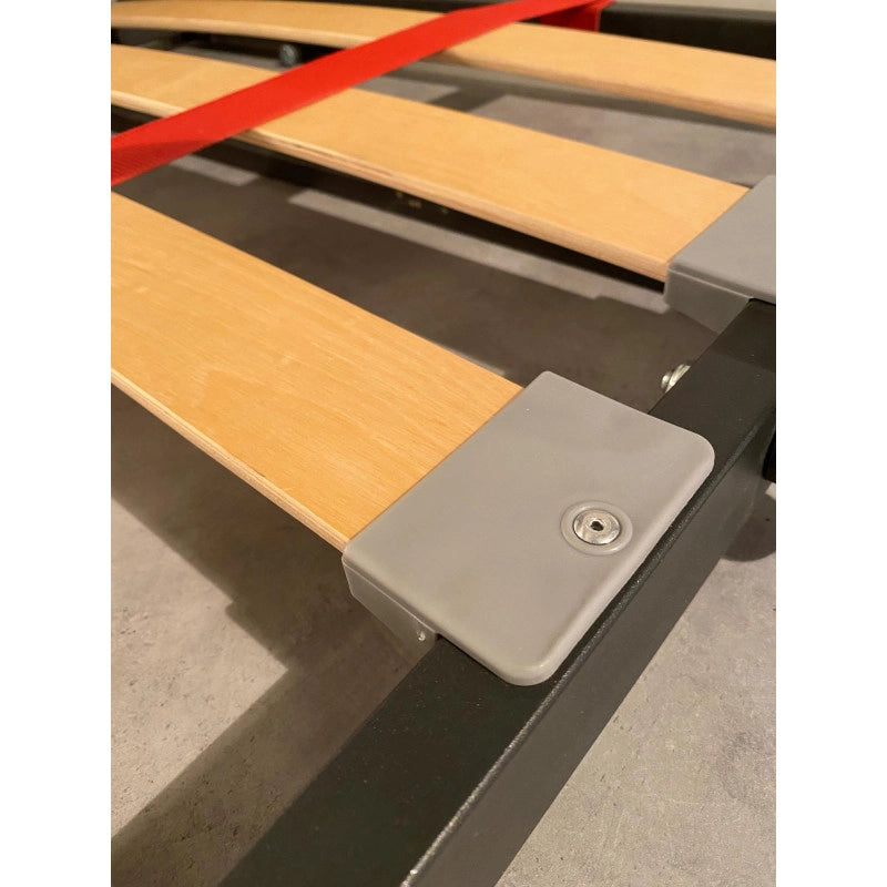 Letto singolo a scomparsa Kando con divano , azzurro - Cemento