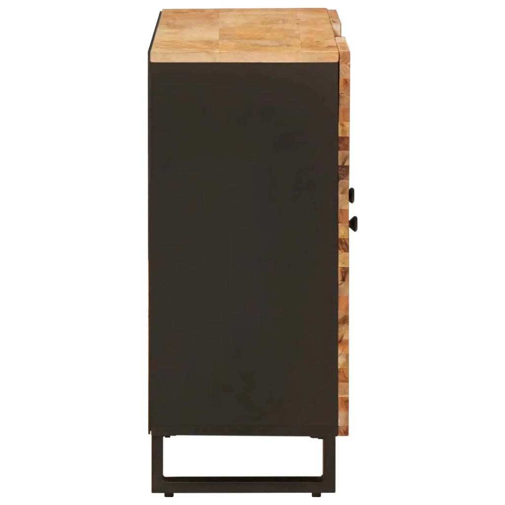 Mobile laterale | Tavolo laterale | Tavolino Marrone 90 x 33 x 75 cm Legno di mango massello